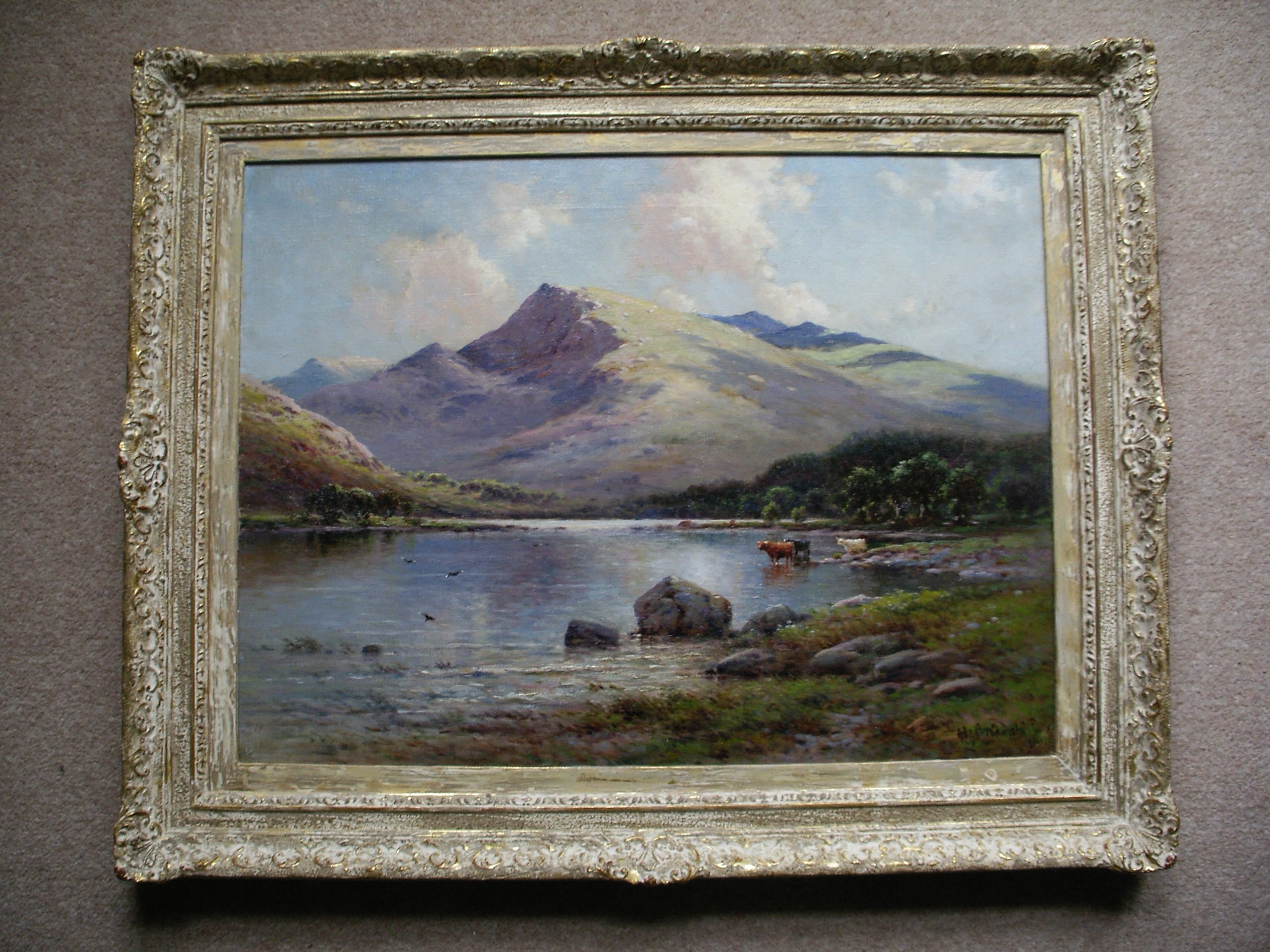 Alfred Fontville de Breanski (Jr) (18771955), Loch Etive for sale