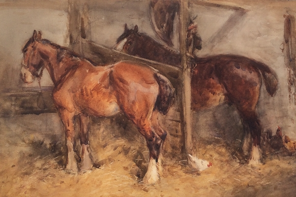 In the Stable.J.Atkinson