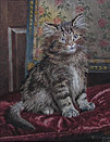 Wilson Hepple Cat Painting