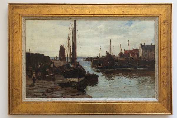 Kirkaldy Harbour.Frame.Richard Wane.