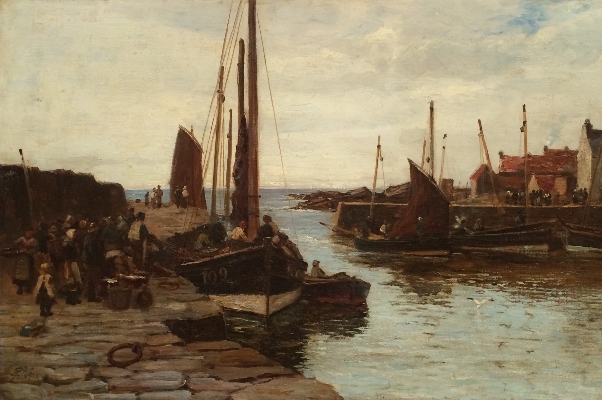 Kirkaldy Harbour.Richard Wane.