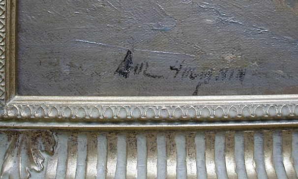 Paul Huguenin - artist signature