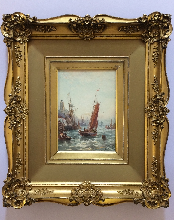Robert.Malcolm.Lloyd, watercolour for sale, North Shields, framed
