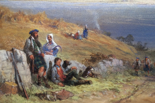 Scottish Scene.Detail.left.E.Richardson.