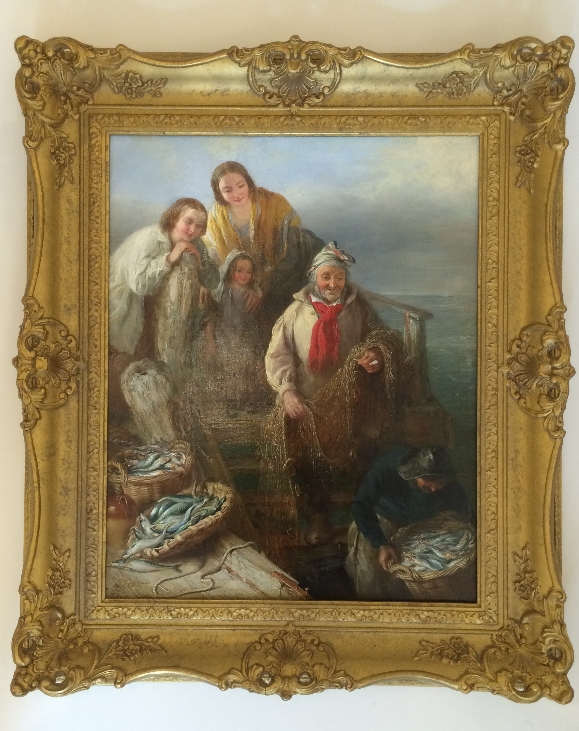 The Fisherman's Family.Frame.H.P.Parker.