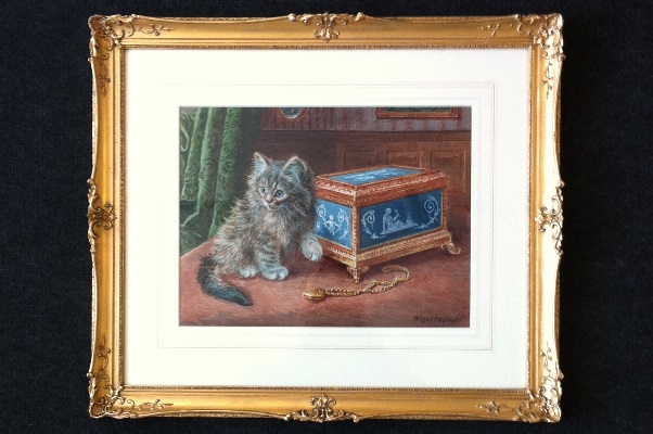 Wilson Hepple. Cat and Pendant Frame.