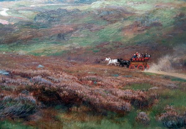 David Farquharson oil painting: loch katrine