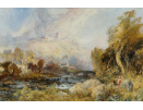 Frank Wasley, oil painting for sale, Richmond castle