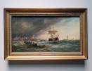 Thomas Bush Hardy oil painting framed