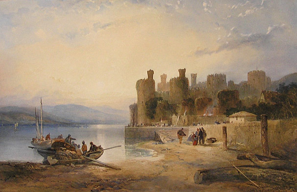 Thomas Miles Richardson, Caernarfon Castle