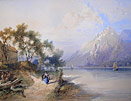 The Drachenfels, on the Rhine
