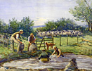 Sheep washing, Rothbury