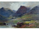 Alfred.de.Breanski.Jnr.oil.painting - Between showers, Llyn Idwal, North Wales Alfred.de.Breanski.Jnr.oil.painting - Between showers, Llyn Idwal, North Wales