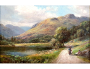 William Lakin Turner, oil painting for sale, Head of Ullswater William Lakin Turner, oil painting for sale, Head of Ullswater
