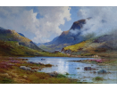 Alfred Fontville de Breanski oil painting for sale, In the gap of Dunloe, Killarney, Kerry, Ireland Alfred Fontville de Breanski oil painting for sale, In the gap of Dunloe, Killarney, Kerry, Ireland