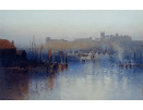 Arthur Tucker watercolour for sale, Whitby harbour Arthur Tucker watercolour for sale, Whitby harbour
