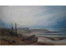 Myles Birket Foster superb watercolour for sale: Cullercoats Myles Birket Foster superb watercolour for sale: Cullercoats