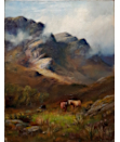 William Lakin Turner oil painting for sale - Borrowdale, Cumberland William Lakin Turner oil painting for sale - Borrowdale, Cumberland