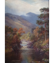 William Lakin Turner, Oil painting for sale, A mountain stream William Lakin Turner, Oil painting for sale, A mountain stream